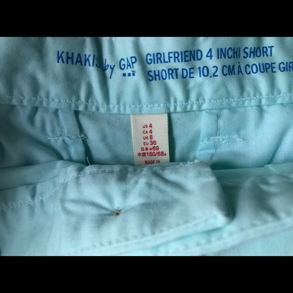Teal Gap Khaki Shorts - Picture 2 of 3